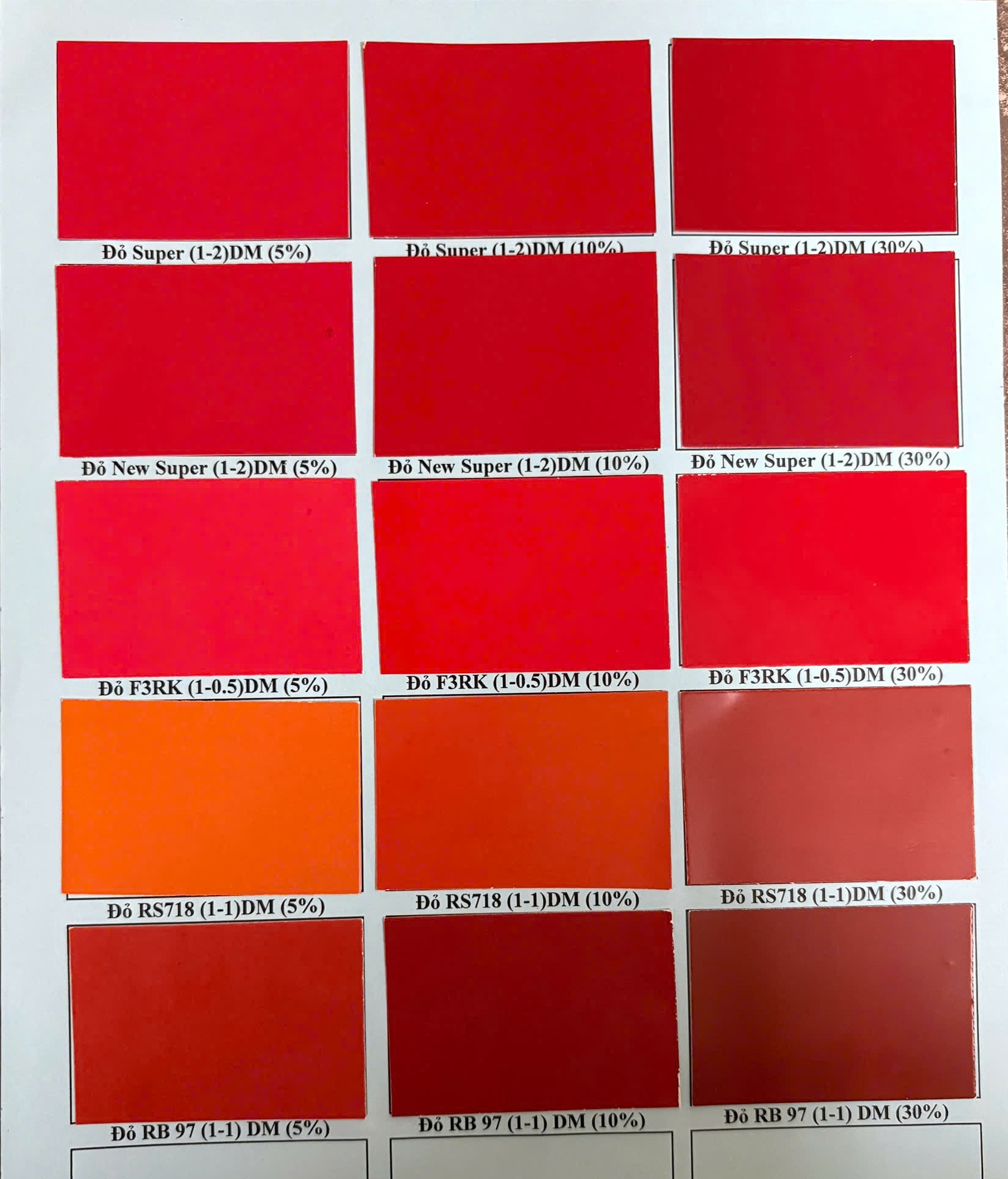 Bảng Màu PIGMENT Chi Tiết 2